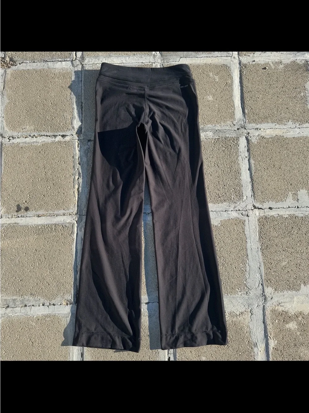 Y2K Nike Black Flare Leggings